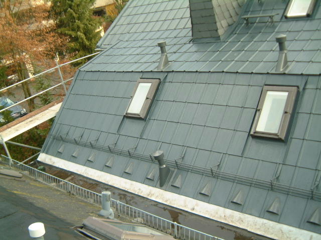Eindeckung Prefa Dachplatte